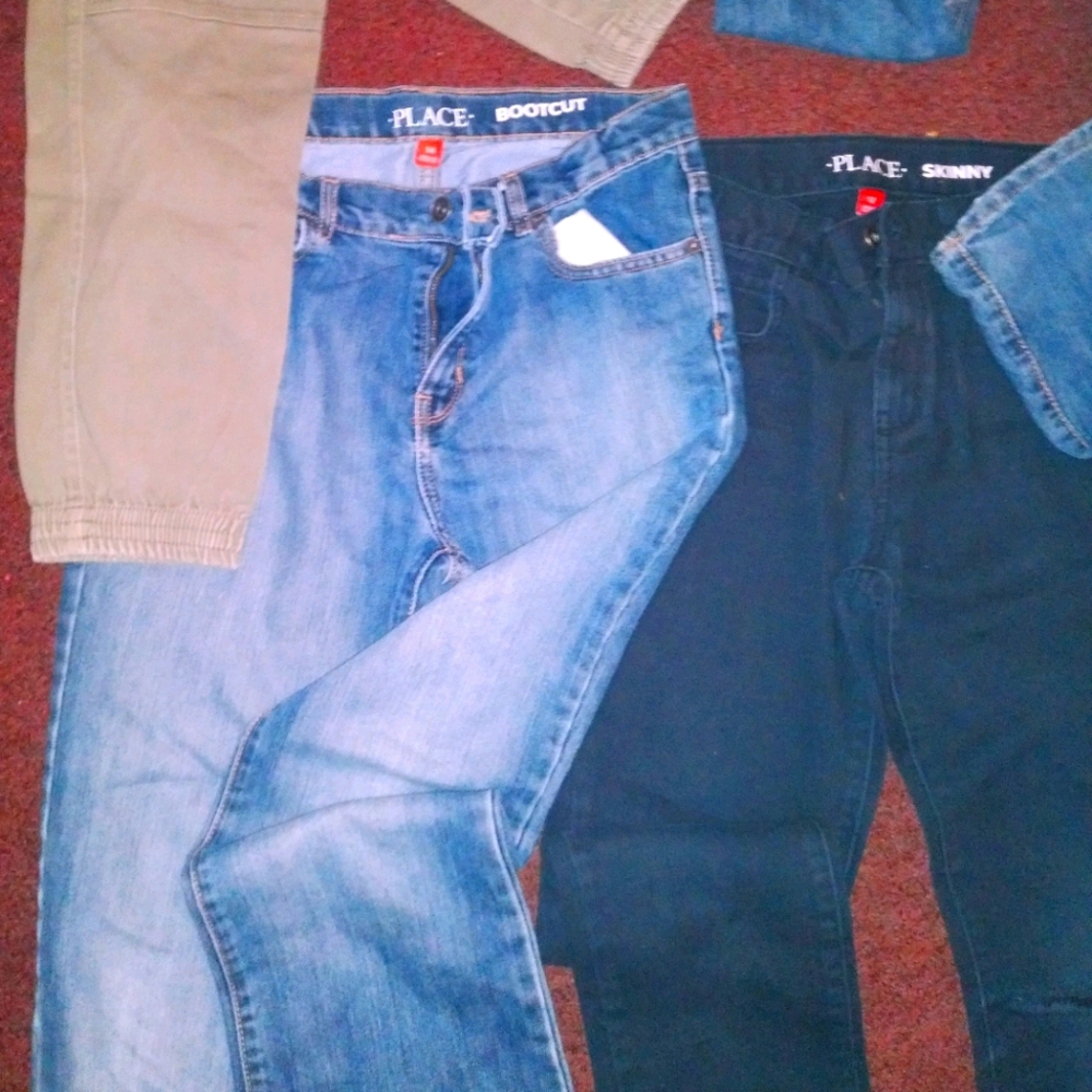 Big Boys Jeans Size 12-14 Lot